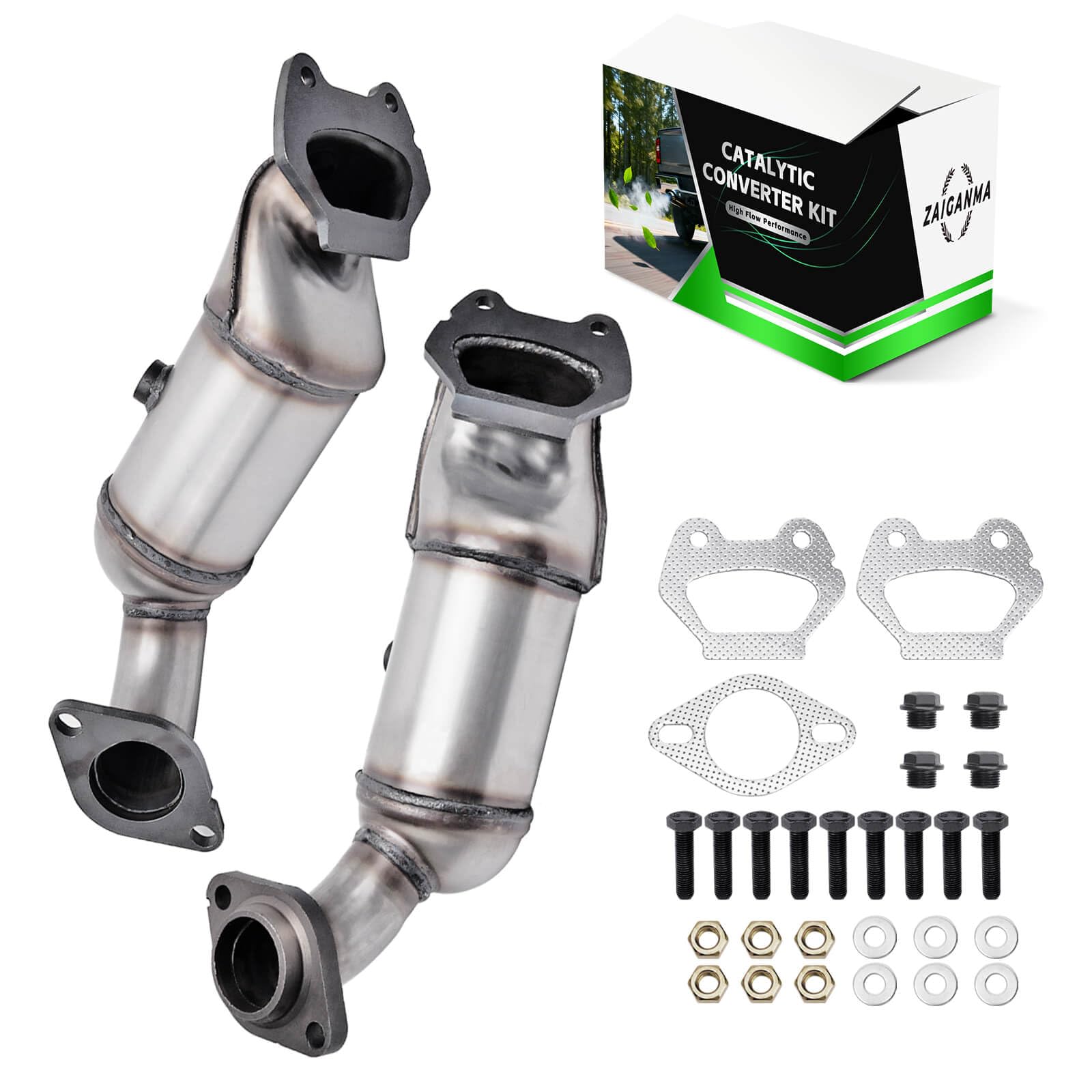 その他 CATALYST / CATALYST (LP) Amazon.com: ZAIGANMA Front Rear Catalytic Converter Compatible